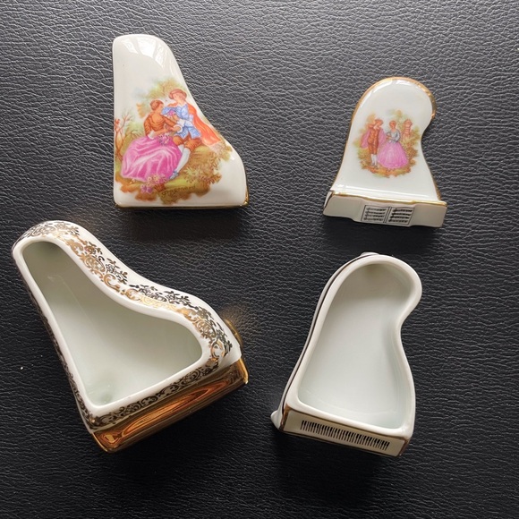 Set of 2 Porcelain Vintage Limoges France Miniatures - Picture 2 of 6